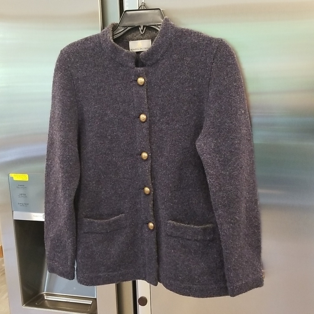 💕MIRABELL SALZBURG💕 Cardigan Blazer ~ Blue 36 EU